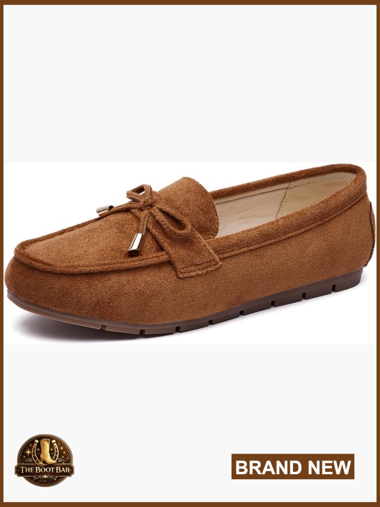 Women's Slip-On Loafers With Memory Foam, Arch Support, Non-Slip Sole